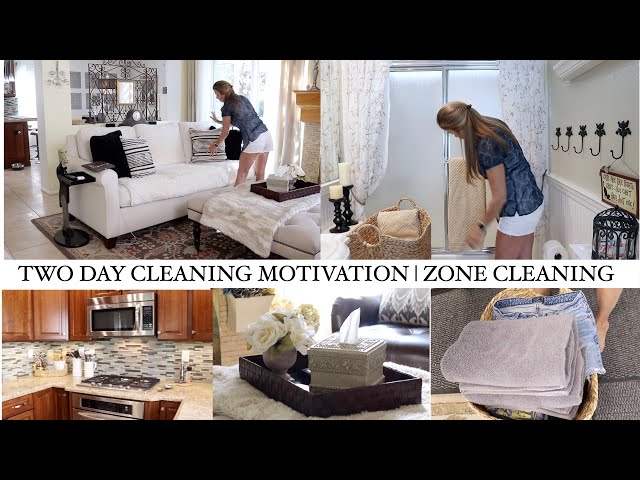 CLEANING MOTIVATION  | WHOLE HOUSE | TWO DAY CLEAN WITH ME