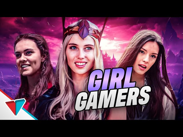 Compilation of girl gamer skits