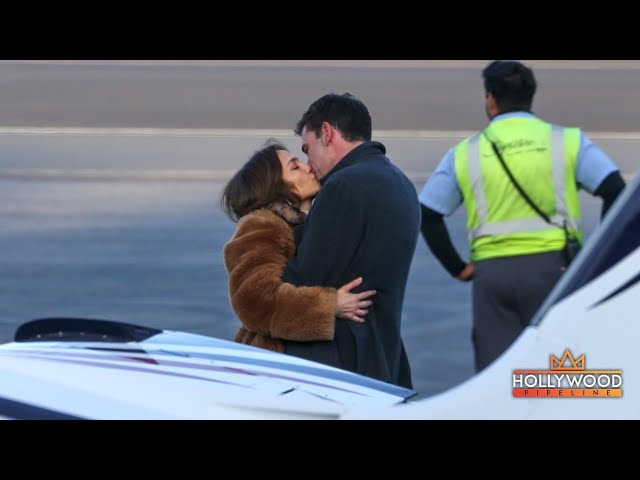 Ben Affleck & JLo share PDA during EMOTIONAL goodbye in L.A.