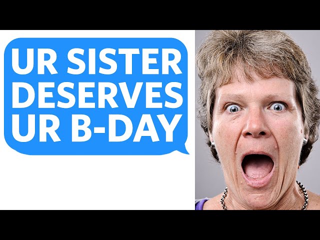 Entitled Parents GIVE their Son's BIRTHDAY to his SPOILED LITTLE SISTER  - Reddit Podcast