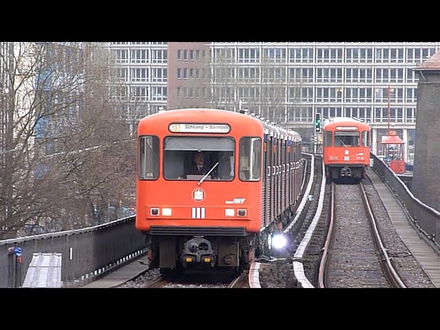 DT3 Abschied - U-Bahn Hamburg + DT4 und DT2 Bonus [HD]