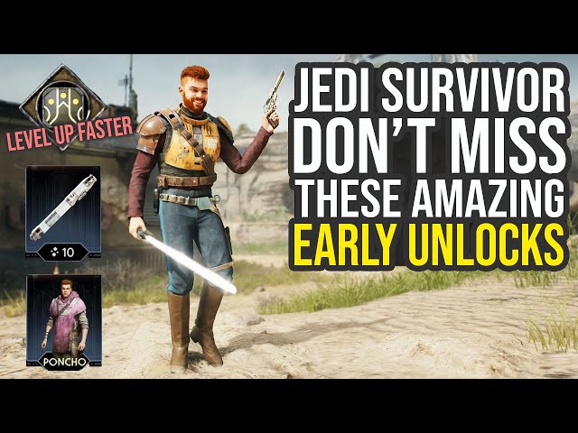 Don't Miss These Amazing Unlocks Early In Star Wars Jedi Survivor (Star Wars Jedi Survivor Tips)