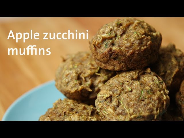 Apple Zucchini Muffins