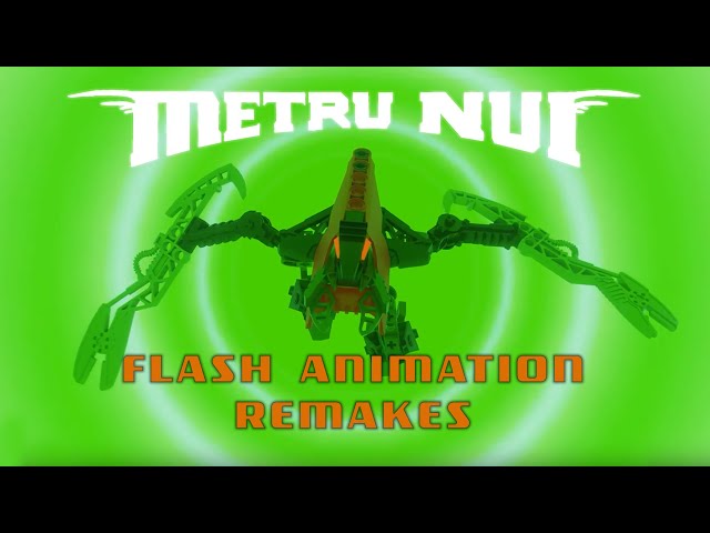 The Metru-Nui Flash Animation Remakes