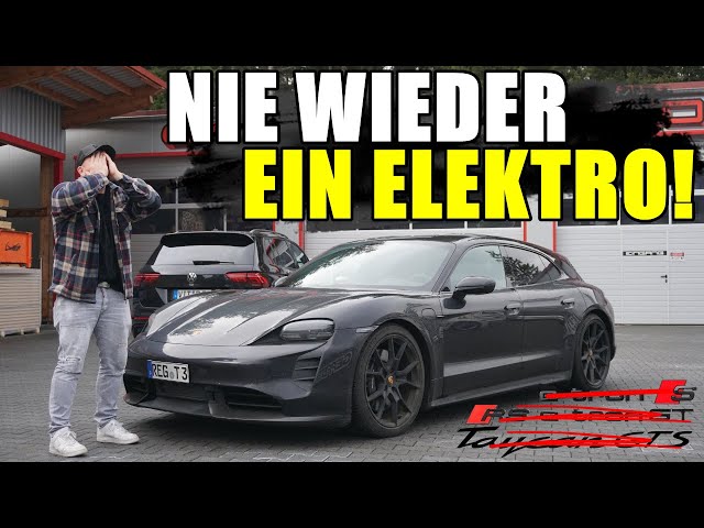 NIE WIEDER EIN ELEKTROAUTO! / Fazit zum Porsche Taycan GTS / Audi RS E-tron GT etc...