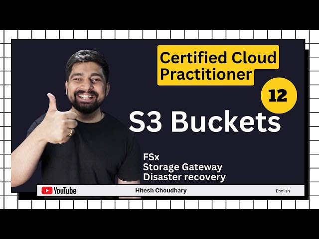 S3 buckets FSx storage gateway and disaster recovery