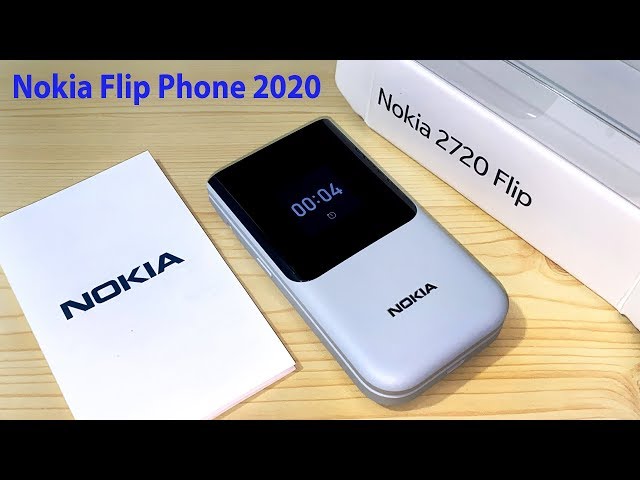 New Nokia 2720 Flip Phone 4G Gray,Black,Red Hands On 2024 Review and Unboxing😍