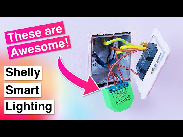 These are Awesome - Installing Smart Lighting using Shelly Devices