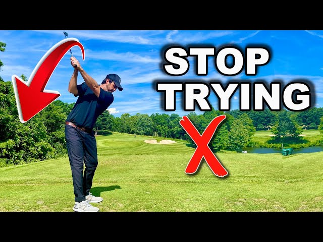 Beware Of Shallowing The Golf Swing As You Get Older