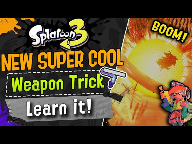 New Super Cool Roller Trick │Tutorial│ Rollers vs Stingers - Salmon Run Splatoon 3