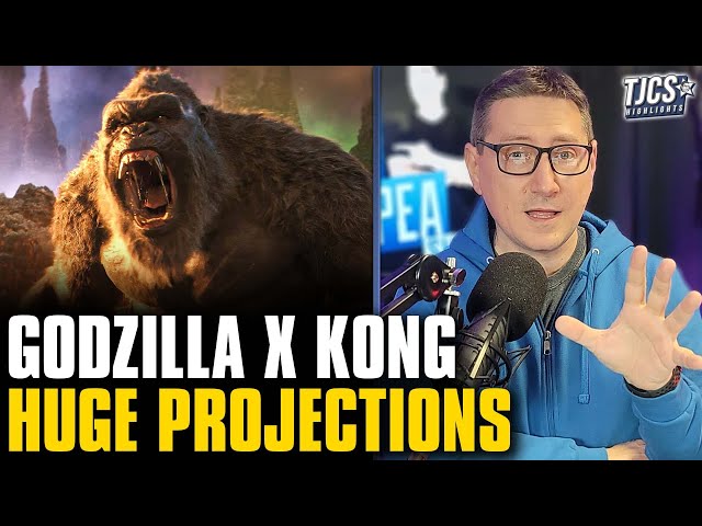 Godzilla X Kong Huge Opening Projections