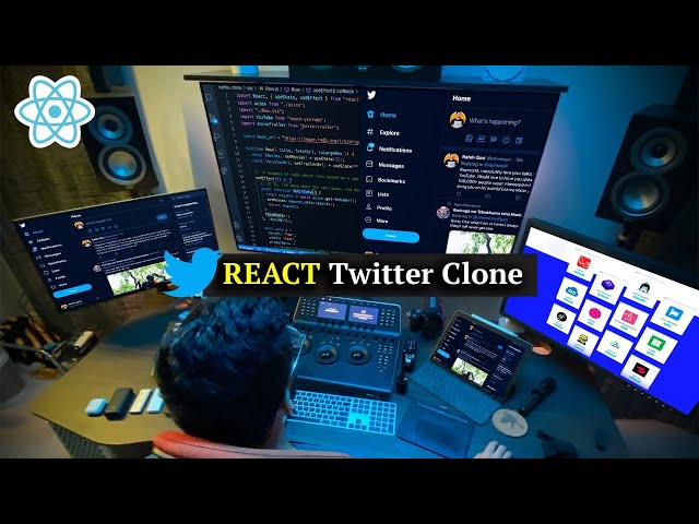 🔴 Build a TWITTER Clone with REACT JS for Beginners