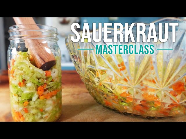 Best Sauerkraut Recipe! (Fermented Cabbage) The Ultimate Guide
