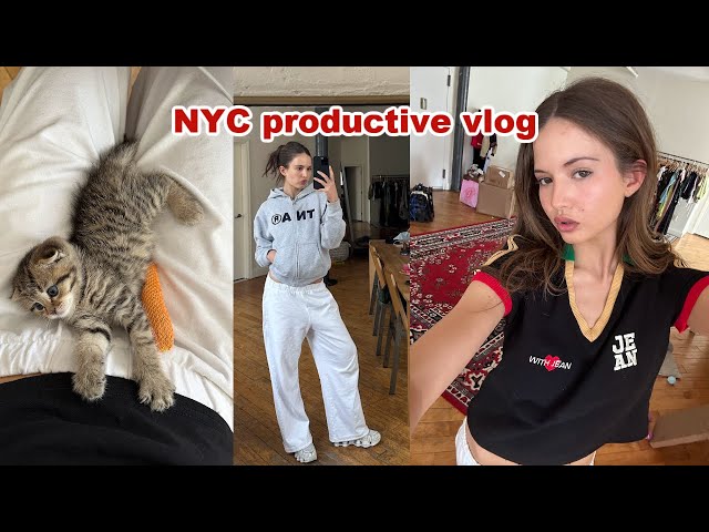 A productive few days in NYC vlog