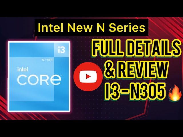 Intel N305 Processor Complete Review 🔥| What Is This N305? #intel #review #gowithtech