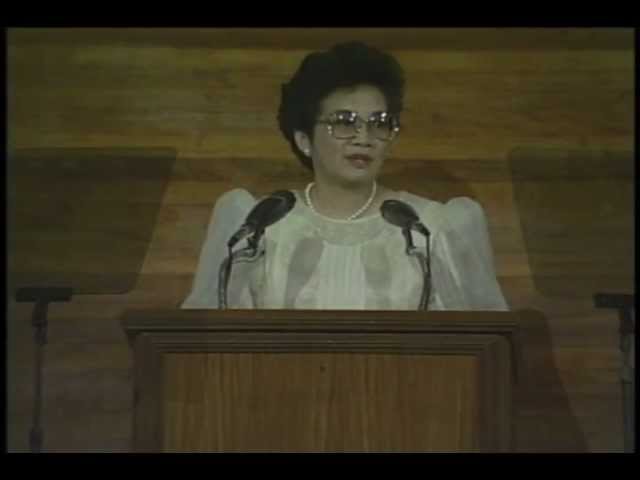 http://rtvm.gov.ph - President Corazon Aquino's SONA 1988