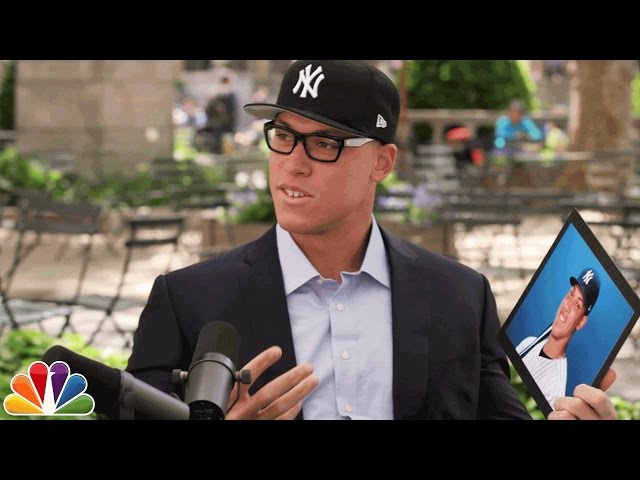 Aaron Judge Asks Yankees Fans About Aaron Judge