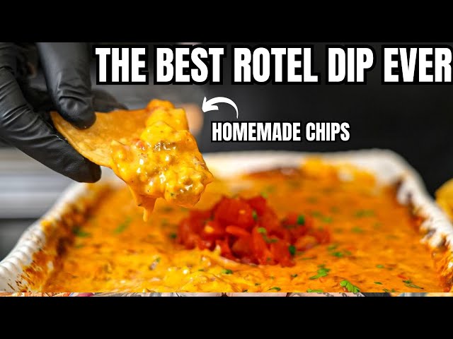 You've Been Making Rotel Dip All Wrong! (Delicious Cheese Dip Appetizer Recipe)