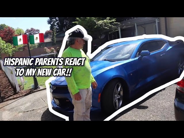 HISPANIC PARENTS REACT TO MY NEW CAR!! (100K SUBSCRIBERS SPECIAL)