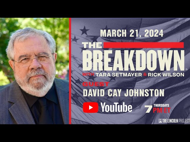 TRUMP IS BROKE. NY AG JAMES PREPARES TO SEIZE TRUMP ASSETS. SPECIAL GUEST DAVID CAY JOHNSTON