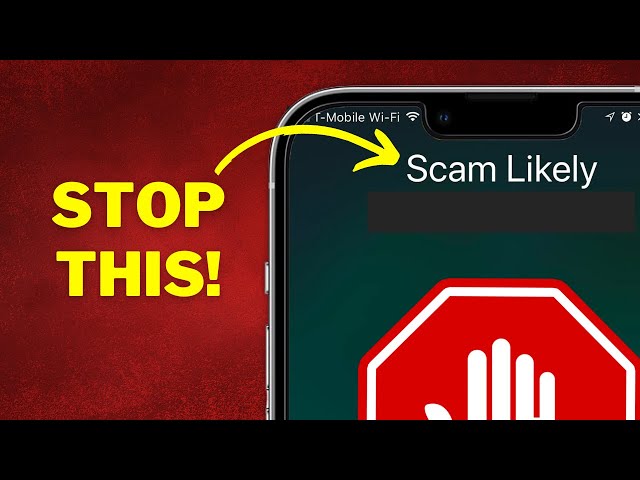 BLOCK Scammers with these iPhone Call & Text Tips!