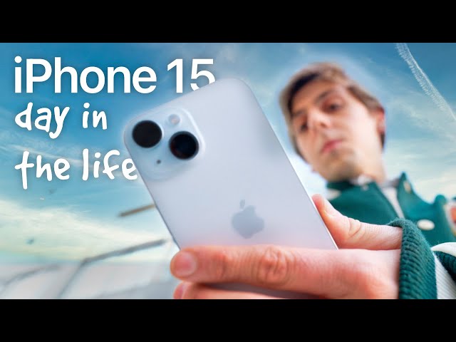 iPhone 15 - Real Day In The Life (Battery, Camera, USB-C)
