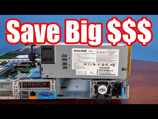 How To Save $$$ Powering Your Servers