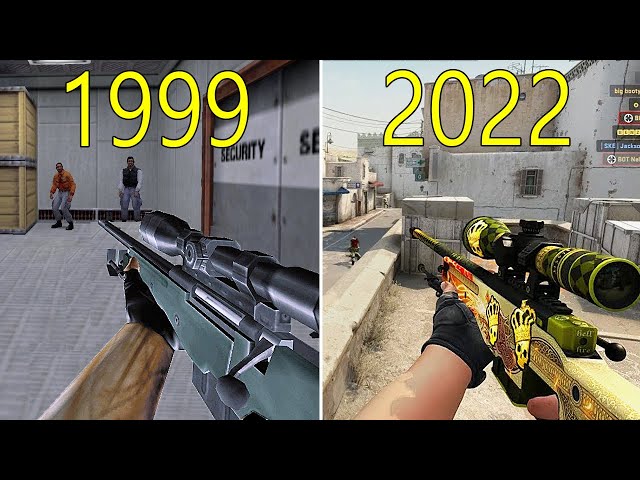 Counter Strike Evolution 1999 - 2022