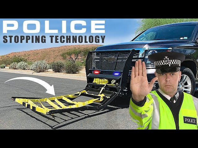 The Grappler - Technology Police Use to Stop Fleeing Cars
