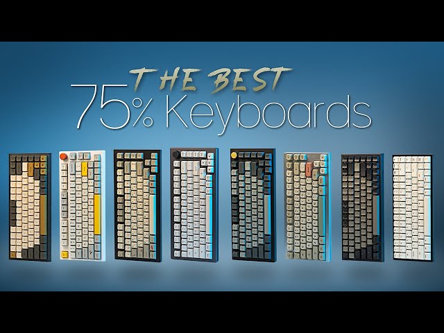 The Best 75% Mechanical Keyboards