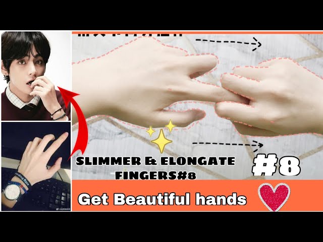 Exercises Fingers | How to ELONGATE and SLIM your fingers? | beautiful hands