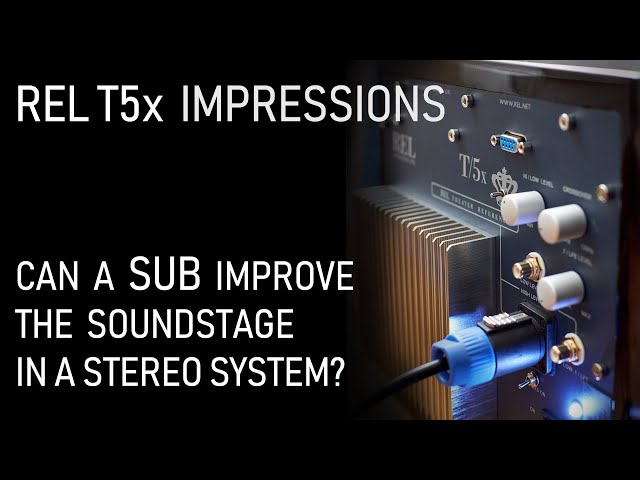 Do You Want a REL T5x in a Stereo System?