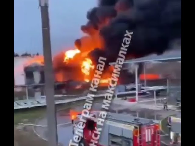Two Drones Hit Oil Facility at Kardymovsky, Smolensk