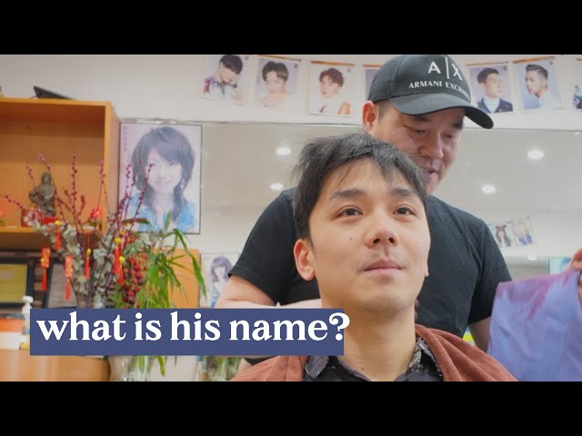 This is what I asked my barber in Mandarin after 20 years