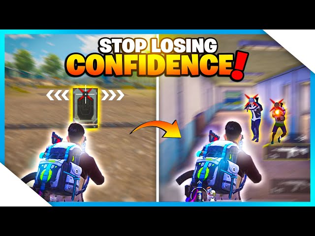 WHY YOUR CONFIDENCE IS SO LOW IN PUBG/BGMI | TIPS AND TRICKS GUIDE/TUTORIAL