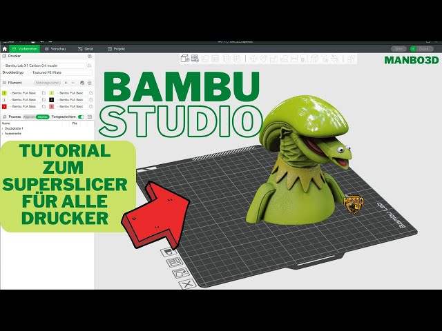 Der neue Super Slicer Bambu Studio - ein Tutorial