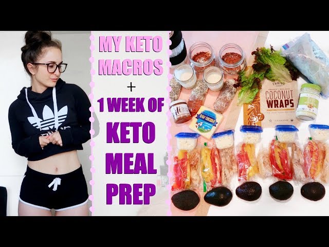 STARTING THE KETOGENIC DIET | My Keto Macros & 1 Week of Keto Meal Prep