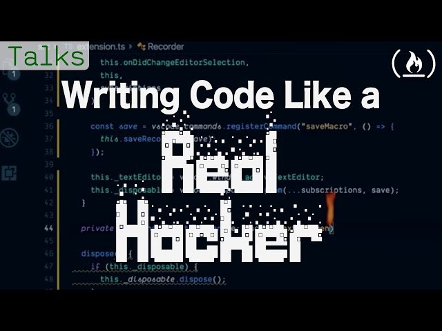 Writing Code like a Real Hacker (VS Code Macro Extension)