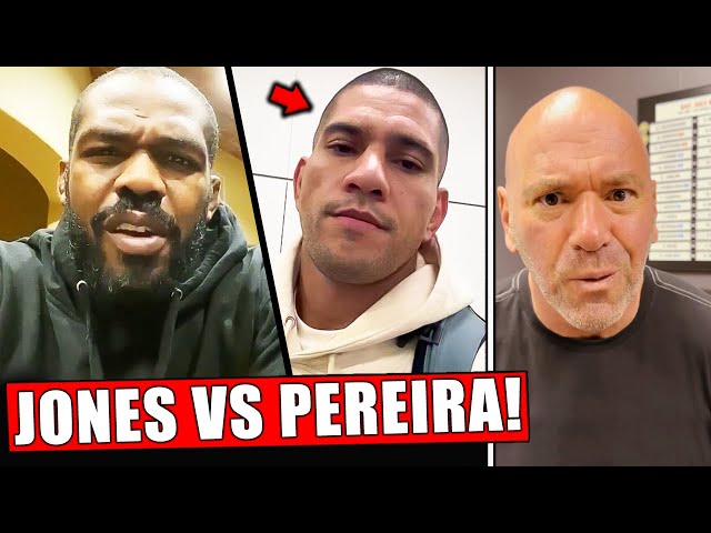 BREAKING! Jon Jones vs Alex Pereira SUGGESTED by UFC! Masvidal signs BOXING CONTRACT with UFC, Dana