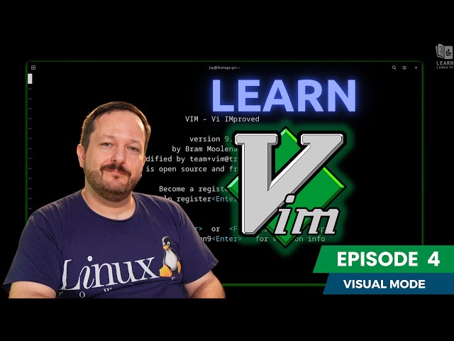 Learn How to Use the Vim Text Editor (Episode 4) - Visual Mode
