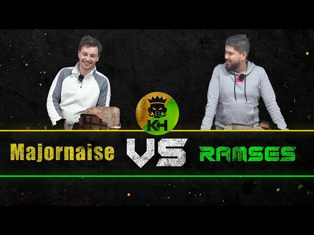 EL CLASICO - Majornaise CUSTODES VS Ramses NECRONS - Warhammer 40k - Kings of the Hill
