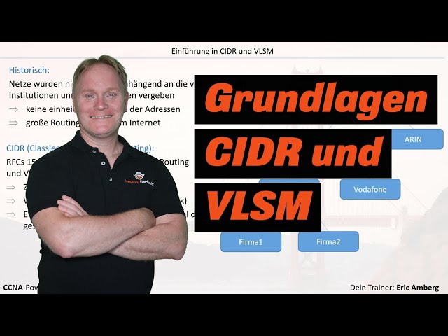 Grundlagen CIDR und VLSM