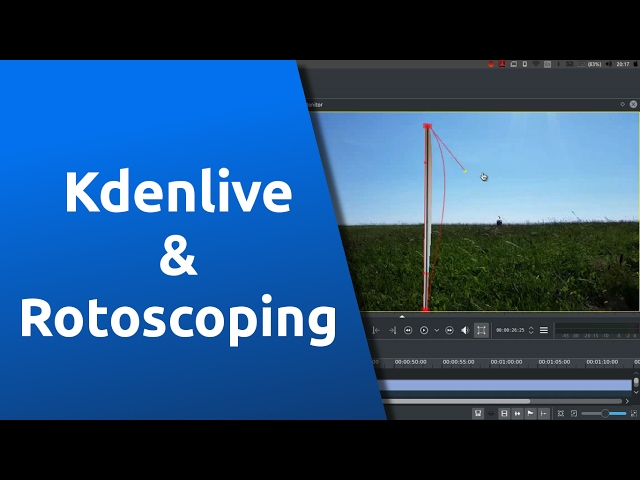 Kdenlive - A simple guide to rotoscoping.