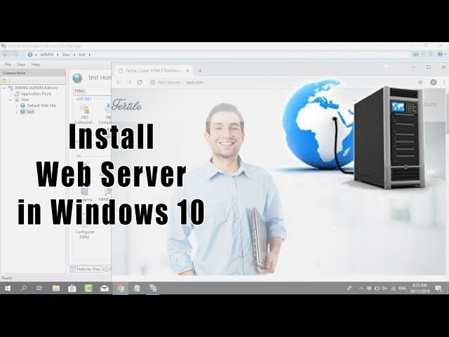 How to Install Web server in Windows 10 | NETVN