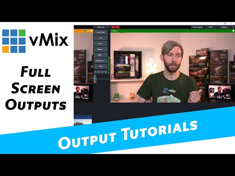 vMix Outputs