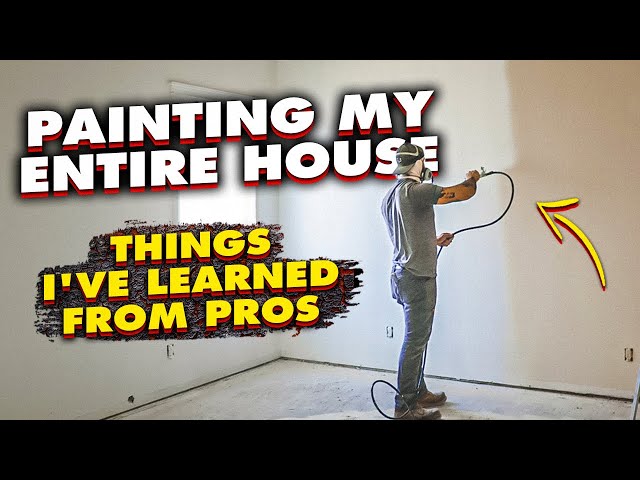 Trim & Paint Entire House + SO MUCH LEARNED $$ || Concrete Slab House Reno (Ep.4)