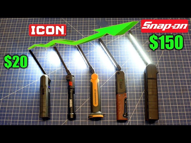From Icon to Snap-On, Testing Folding Worklights is Hilarious