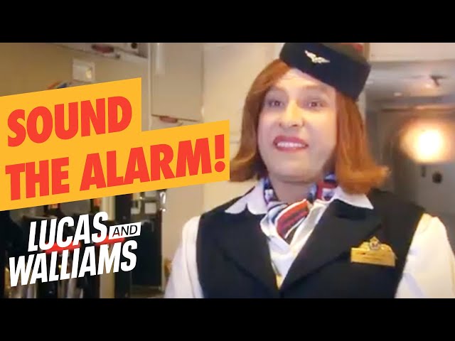 Penny Causes A Scene! | Come Fly With Me | Lucas and Walliams