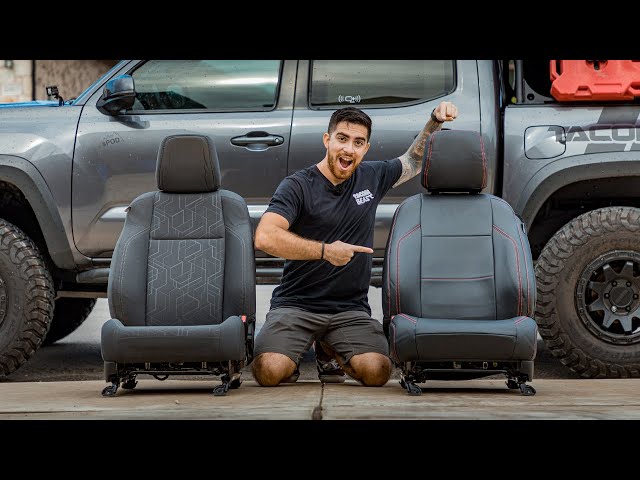 Must Have Toyota Tacoma SEAT COVERS, How to Install