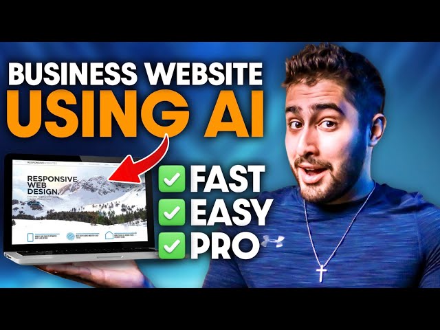 How To Make A Website For Your Business Using AI In 1 Hour